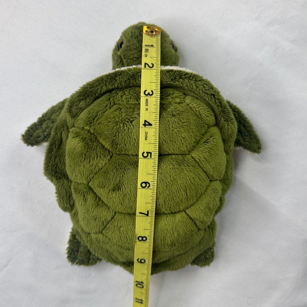 Wishpets Jolene Sea Turtle Plush Green Stuffed Animal Toy 2004 Vintage 10 Inch - Picture 2 of 10
